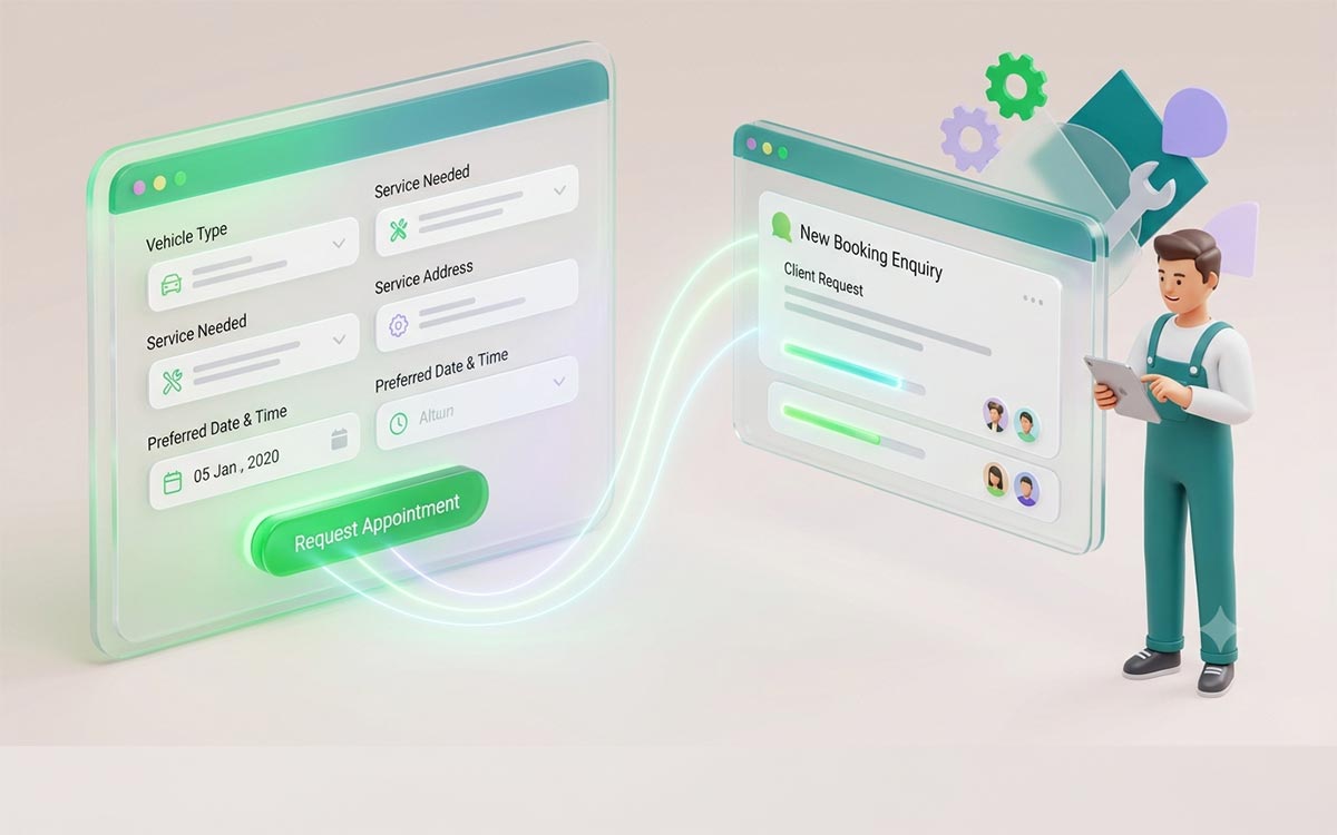 Online Booking Workflow